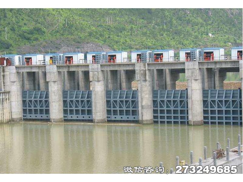 建水县拦水大坝闸门